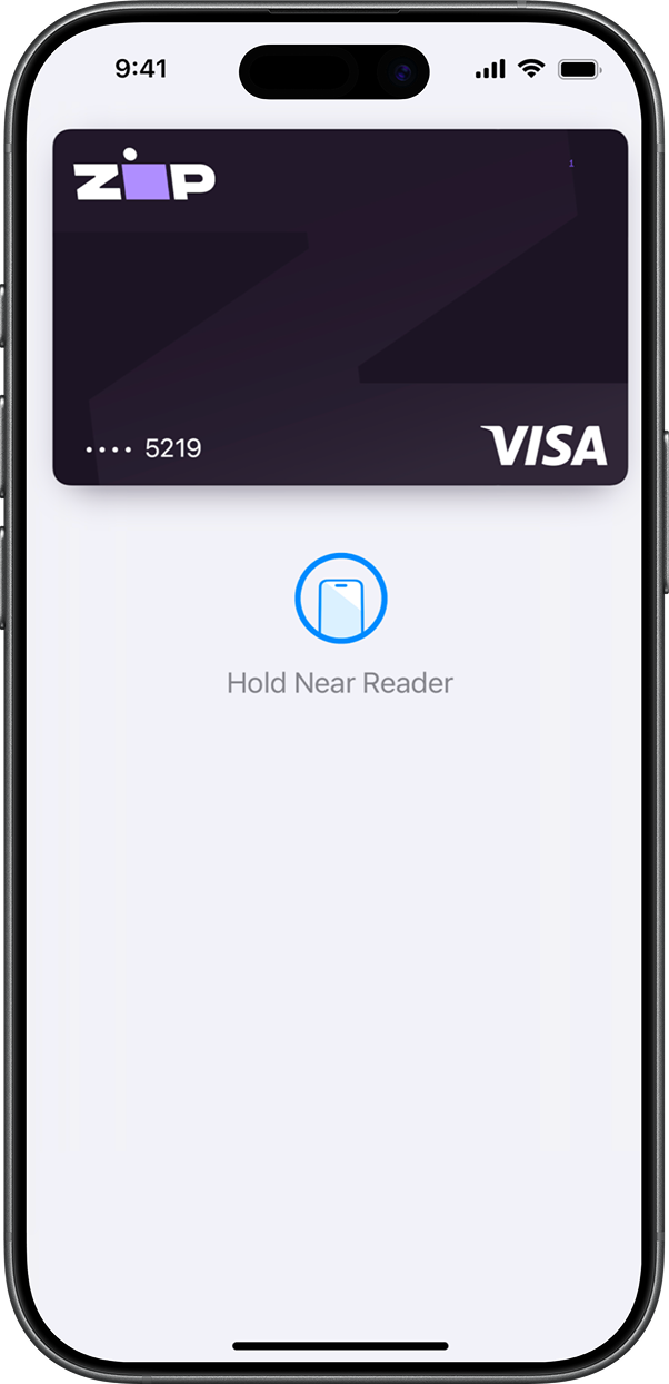 Zip physical and digital card